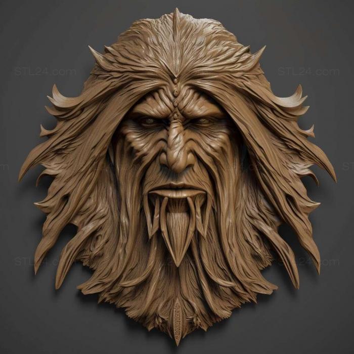 Characters (st dark crystal 2, HERO_3874) 3D models for cnc